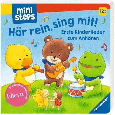 Ravensburger Soundbuch Hör rein, sing mit! Erste Kinderlieder zum Anhören mehrfarbig Ravensburger Soundbuch Hör rein, sing mit! Erste Kinderlieder zum Anhören mehrfarbig