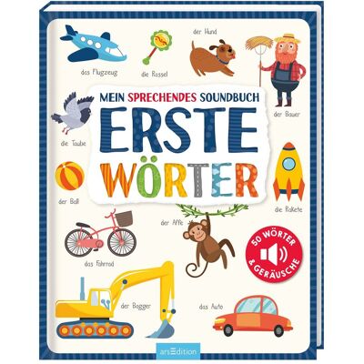 arsEdition Mein sprechendes Soundbuch - Erste Wörter mehrfarbig arsEdition Mein sprechendes Soundbuch - Erste Wörter mehrfarbig
