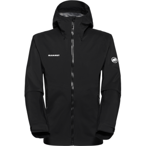 Mammut Die zuverlässige Hardshelljacke mit All-Mountain-Performance Outdoor HS Hooded Jacket Men Schwarz M Mammut Die zuverlässige Hardshelljacke mit All-Mountain-Performance Outdoor HS Hooded Jacket Men Schwarz M