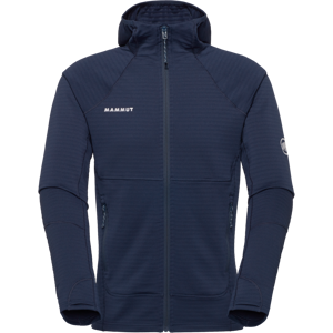 Mammut Warmer, schnelltrocknender Performance-Midlayer mit Kapuze Taiss ML Hooded Jacket Men Blau M Mammut Warmer, schnelltrocknender Performance-Midlayer mit Kapuze Taiss ML Hooded Jacket Men Blau M
