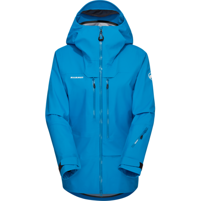 Mammut Leichte, atmungsaktive Freetouring-Hardshell Haldigrat Air HS Hooded Jacket Women Blau M Mammut Leichte, atmungsaktive Freetouring-Hardshell Haldigrat Air HS Hooded Jacket Women Blau M