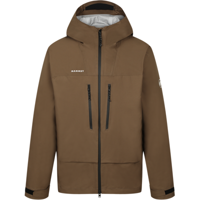Mammut Alltagstaugliche wasserdichte Hardshelljacke Valley HS Jacket Brown S Mammut Alltagstaugliche wasserdichte Hardshelljacke Valley HS Jacket Brown S