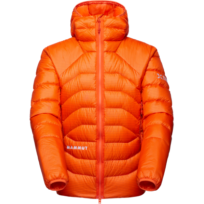 Mammut Vielseitige, leichte Daunen-Isolationsjacke Eiger Nordwand Light Down IN Hooded Jacket Men Orange M Mammut Vielseitige, leichte Daunen-Isolationsjacke Eiger Nordwand Light Down IN Hooded Jacket Men Orange M