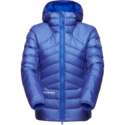 Mammut Vielseitige, leichte Daunen-Isolationsjacke Eiger Nordwand Light Down IN Hooded Jacket Women Blau XL Mammut Vielseitige, leichte Daunen-Isolationsjacke Eiger Nordwand Light Down IN Hooded Jacket Women Blau XL