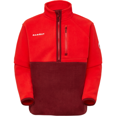 Mammut Multifunktionale Fleecejacke mit Halbreissverschluss Waymarker ML Half-Zip Pull Rot 116 Mammut Multifunktionale Fleecejacke mit Halbreissverschluss Waymarker ML Half-Zip Pull Rot 116