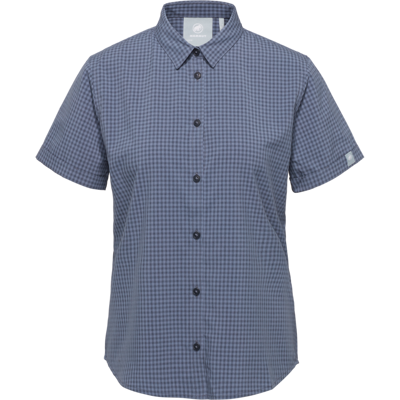 Mammut Luftiges Kurzarmhemd für Wanderungen und Freizeit Aada Shirt Women Blau XS Mammut Luftiges Kurzarmhemd für Wanderungen und Freizeit Aada Shirt Women Blau XS