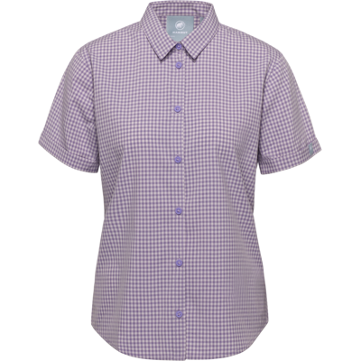 Mammut Luftiges Kurzarmhemd für Wanderungen und Freizeit Aada Shirt Women Lila S Mammut Luftiges Kurzarmhemd für Wanderungen und Freizeit Aada Shirt Women Lila S