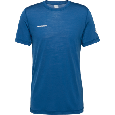 Mammut Performance-T-Shirt aus 100 % Naturfaser Tree Wool FL T-Shirt Men Blau XXL Mammut Performance-T-Shirt aus 100 % Naturfaser Tree Wool FL T-Shirt Men Blau XXL