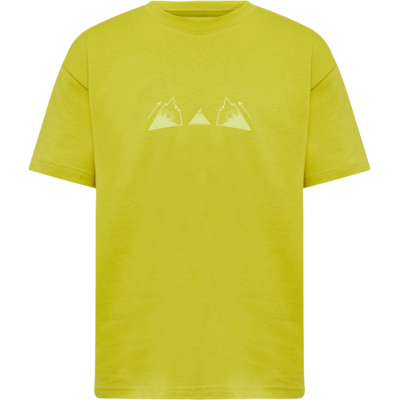 Mammut Alltags-T‑Shirt aus 100 % ökologischer Baumwolle Base T-Shirt Playground Gelb 128 Mammut Alltags-T‑Shirt aus 100 % ökologischer Baumwolle Base T-Shirt Playground Gelb 128