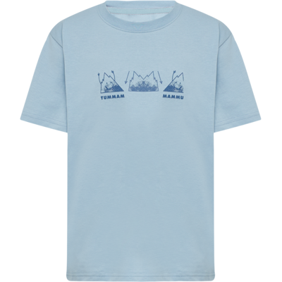 Mammut Alltags-T‑Shirt aus 100 % ökologischer Baumwolle Base T-Shirt Playground Blau 128 Mammut Alltags-T‑Shirt aus 100 % ökologischer Baumwolle Base T-Shirt Playground Blau 128