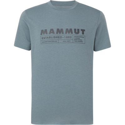 Mammut Multifunktionales T-Shirt mit Drirelease®-Technologie Trovat T-Shirt Men Logo Grau XXL Mammut Multifunktionales T-Shirt mit Drirelease®-Technologie Trovat T-Shirt Men Logo Grau XXL