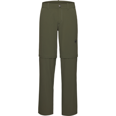 Mammut Zip-off-Wanderhose mit 4-Wege-Stretch Hiking V Zip Off Pants Men Grün 46 S kurz Mammut Zip-off-Wanderhose mit 4-Wege-Stretch Hiking V Zip Off Pants Men Grün 46 S kurz