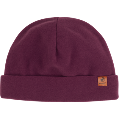 Mammut Mütze aus 100 % recyceltem Kunststoff Fleece Beanie Rot one size Mammut Mütze aus 100 % recyceltem Kunststoff Fleece Beanie Rot one size