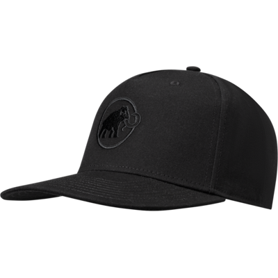 Mammut Klassische Snapback Cap aus Bio-Baumwolle Massone Cap Schwarz S-M Mammut Klassische Snapback Cap aus Bio-Baumwolle Massone Cap Schwarz S-M