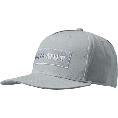 Mammut Klassische Snapback Cap aus Bio-Baumwolle Massone Cap Grau S-M Mammut Klassische Snapback Cap aus Bio-Baumwolle Massone Cap Grau S-M