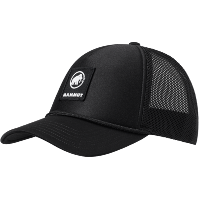 Mammut Sportliche Trucker Cap Crag Cap Logo Schwarz L-XL Mammut Sportliche Trucker Cap Crag Cap Logo Schwarz L-XL