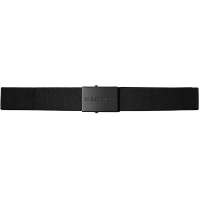 Mammut Schlichter Gürtel mit Metallschnalle Logo Belt Schwarz one size Mammut Schlichter Gürtel mit Metallschnalle Logo Belt Schwarz one size