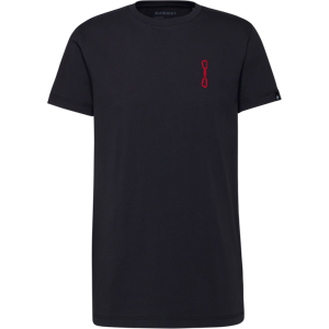 Mammut Massone Bio-Baumwolle Schwarzes T-Shirt - Klettern Mammut Massone Bio-Baumwolle Schwarzes T-Shirt - Klettern