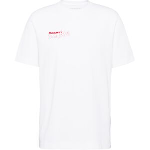 Mammut Gerade geschnittenes T-Shirt aus ökologischer Baumwolle Base T-Shirt Men Multi-Pitch Weiß M Mammut Gerade geschnittenes T-Shirt aus ökologischer Baumwolle Base T-Shirt Men Multi-Pitch Weiß M