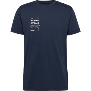 Mammut Alltags-T‑Shirt aus ökologischer Baumwolle Core T-Shirt Men Vert Blau L Mammut Alltags-T‑Shirt aus ökologischer Baumwolle Core T-Shirt Men Vert Blau L