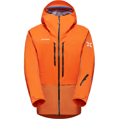 Mammut Freetouring-Hardshelljacke für (Gewichts-)Minimalisten Eiger Free Advanced HS Hooded Jacket Men Orange S Mammut Freetouring-Hardshelljacke für (Gewichts-)Minimalisten Eiger Free Advanced HS Hooded Jacket Men Orange S