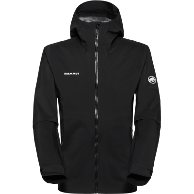 Mammut Die zuverlässige Hardshelljacke mit All-Mountain-Performance Outdoor HS Hooded Jacket Men Schwarz L Mammut Die zuverlässige Hardshelljacke mit All-Mountain-Performance Outdoor HS Hooded Jacket Men Schwarz L
