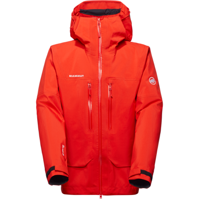 Mammut Strapazierfähige GORE-TEX Pro All-Mountain-Jacke Crater Pro HS Hooded Jacket Men Rot L Mammut Strapazierfähige GORE-TEX Pro All-Mountain-Jacke Crater Pro HS Hooded Jacket Men Rot L