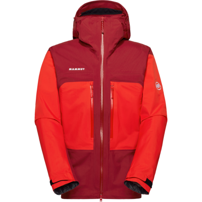 Mammut Strapazierfähige 3-Lagen-Bergjacke Taiss HS Hooded Jacket Men Rot XXL Mammut Strapazierfähige 3-Lagen-Bergjacke Taiss HS Hooded Jacket Men Rot XXL