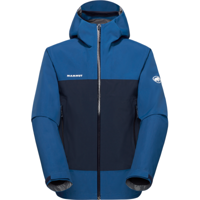 Mammut Leichte, zuverlässige Hardshelljacke für die Berge Crag HS Hooded Jacket Men Blau 3XL Mammut Leichte, zuverlässige Hardshelljacke für die Berge Crag HS Hooded Jacket Men Blau 3XL