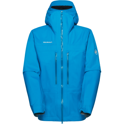Mammut Ultraleichte, kompakte Hardshelljacke für die Berge Taiss Light HS Hooded Jacket Men Blau S Mammut Ultraleichte, kompakte Hardshelljacke für die Berge Taiss Light HS Hooded Jacket Men Blau S