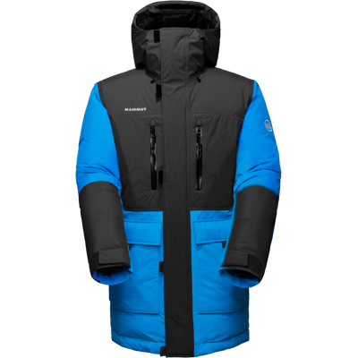 Mammut Ultrawarmer, strapazierfähiger Expeditionsparka Arctic IN Hooded Parka Men Blau M Mammut Ultrawarmer, strapazierfähiger Expeditionsparka Arctic IN Hooded Parka Men Blau M