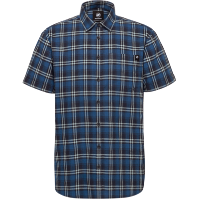 Mammut Atmungsaktives kurzärmliges Hanffaserhemd Trovat Summer Shirt Men Blau M Mammut Atmungsaktives kurzärmliges Hanffaserhemd Trovat Summer Shirt Men Blau M