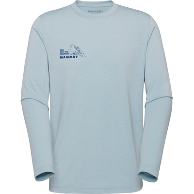 Mammut Feuchtigkeitsableitendes, langärmliges Wander-T-Shirt Mountain Longsleeve T-Shirt Men Bluemlisalphorn Blau M Mammut Feuchtigkeitsableitendes, langärmliges Wander-T-Shirt Mountain Longsleeve T-Shirt Men Bluemlisalphorn Blau M