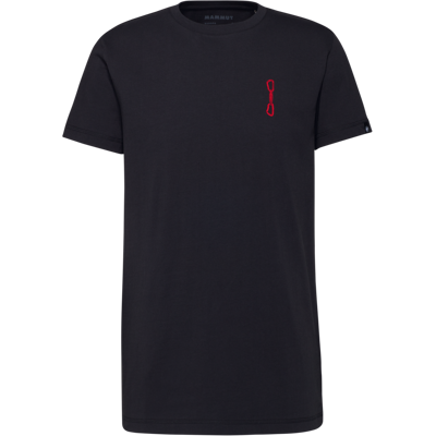 Mammut Kletter-T‑Shirt aus 100 % ökologischer Baumwolle Massone T-Shirt Men Quickdraw Schwarz XXL Mammut Kletter-T‑Shirt aus 100 % ökologischer Baumwolle Massone T-Shirt Men Quickdraw Schwarz XXL