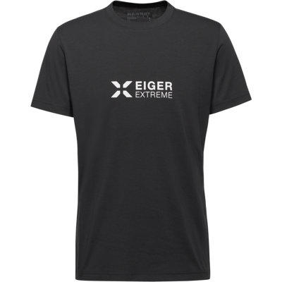 Mammut Feuchtigkeitsableitendes Alltags-T-Shirt Eiger Logo T-Shirt Men Schwarz XXL Mammut Feuchtigkeitsableitendes Alltags-T-Shirt Eiger Logo T-Shirt Men Schwarz XXL