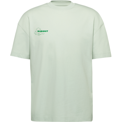Mammut Locker geschnittenes T-Shirt aus ökologischer Baumwolle Base Relaxed T-Shirt Men Glacier Grün S Mammut Locker geschnittenes T-Shirt aus ökologischer Baumwolle Base Relaxed T-Shirt Men Glacier Grün S