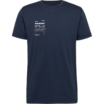 Mammut Alltags-T‑Shirt aus ökologischer Baumwolle Core T-Shirt Men Vert Blau S Mammut Alltags-T‑Shirt aus ökologischer Baumwolle Core T-Shirt Men Vert Blau S