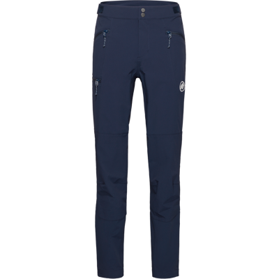 Mammut Breathable, softshell mountaineering pants Courmayeur SO Pants Men Blau 46 S kurz Mammut Breathable, softshell mountaineering pants Courmayeur SO Pants Men Blau 46 S kurz