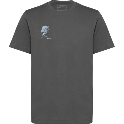 Mammut Mittelschweres T‑Shirt aus 100 % ökologischer Baumwolle Base T-Shirt Men Misty Mountain Grau XL Mammut Mittelschweres T‑Shirt aus 100 % ökologischer Baumwolle Base T-Shirt Men Misty Mountain Grau XL