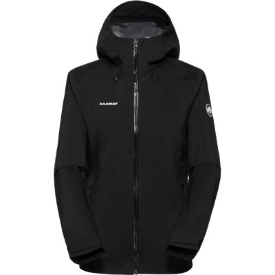Mammut Zuverlässige Hardshelljacke mit All-Mountain-Performance Outdoor HS Hooded Jacket Women Schwarz L Mammut Zuverlässige Hardshelljacke mit All-Mountain-Performance Outdoor HS Hooded Jacket Women Schwarz L