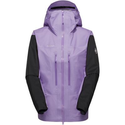 Mammut Ultraleichte, kompakte Hardshelljacke für die Berge Taiss Light HS Hooded Jacket Women Lila L Mammut Ultraleichte, kompakte Hardshelljacke für die Berge Taiss Light HS Hooded Jacket Women Lila L