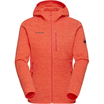 Mammut Performance-Fleecejacke mit Kapuze Arctic IV ML Hooded Jacket Women Orange XL Mammut Performance-Fleecejacke mit Kapuze Arctic IV ML Hooded Jacket Women Orange XL