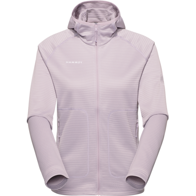 Mammut Multifunktionale Midlayer-Jacke mit Kapuze Crag ML Hooded Jacket Women Lila S Mammut Multifunktionale Midlayer-Jacke mit Kapuze Crag ML Hooded Jacket Women Lila S