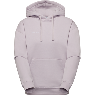 Mammut Alltags-Hoodie aus ökologischer Baumwolle Base ML Hoody Women Mini Logo Lila XS Mammut Alltags-Hoodie aus ökologischer Baumwolle Base ML Hoody Women Mini Logo Lila XS