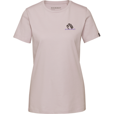 Mammut Kletter-T‑Shirt aus 100 % ökologischer Baumwolle Massone T-Shirt Women Hold Lila S Mammut Kletter-T‑Shirt aus 100 % ökologischer Baumwolle Massone T-Shirt Women Hold Lila S