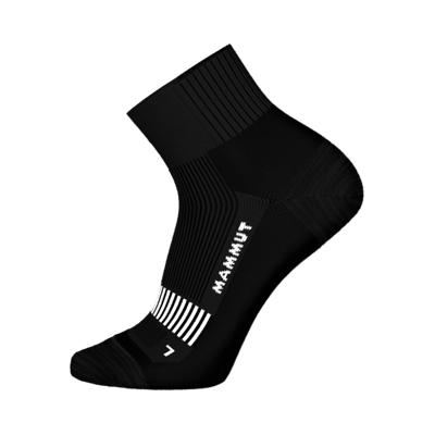 Mammut Atmungsaktive Wandersocken mit Sohlenpolsterung Hiking Full Cushion Quarter Socks Schwarz L/42-44 Mammut Atmungsaktive Wandersocken mit Sohlenpolsterung Hiking Full Cushion Quarter Socks Schwarz L/42-44