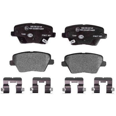 HELLA 8DB 355 037-891 Bremsbeläge HELLA 8DB 355 037-891 Bremsbeläge