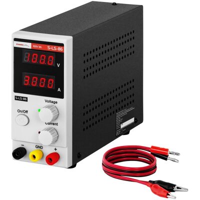 Stamos Soldering Labornetzteil - regelbar 0 - 100 V - 0 - 3 A Stamos Soldering Labornetzteil - regelbar 0 - 100 V - 0 - 3 A