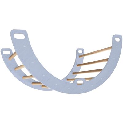 Monkey-Gym Kletterbogen aus Holz Sweet - blau Monkey-Gym Kletterbogen aus Holz Sweet - blau