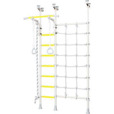Monkey-Gym Sprossenwand für Kinderzimmer Mercury 3 - silber-gelb Monkey-Gym Sprossenwand für Kinderzimmer Mercury 3 - silber-gelb